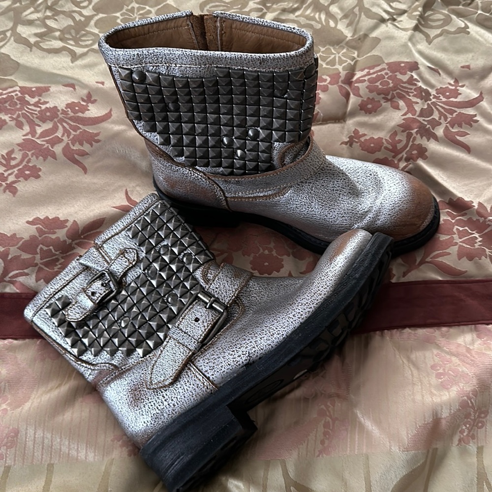 Ash Moro Studded Boots